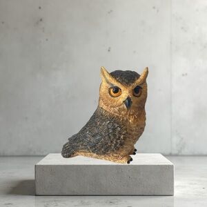 Harmony Ball Pot Bellys Great Horn Owl Minutiae 2005 New In Box